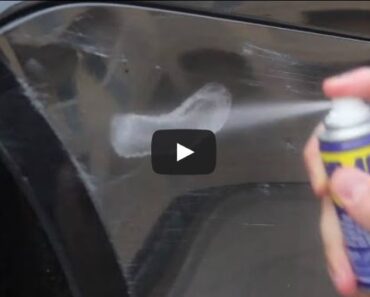 Easy Fix Car Scratches with WD-40