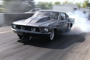 “Helleanor” – The 1967 Mustang powered by a Twin Turbo 2,500hp V8 Chevy!!