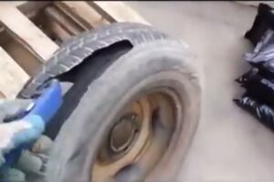 World’s Dumbest Man Almost Kills Himself With A Tire