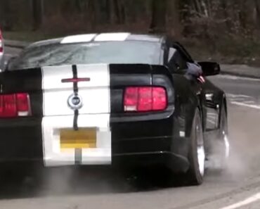 Ford Mustang Burnout Fail – Clutch Explosion!
