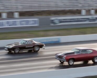 Epic Drag Battle Between 2 Classic Muscle Cars!