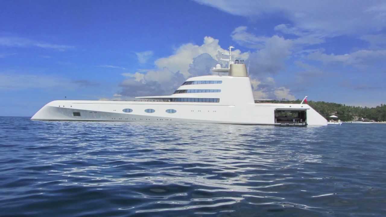 Exclusive inside view of the 300 Million dollar yacht!