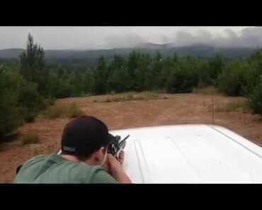 Watch This Shot – Dumb Guy Shoots His Own Truck!