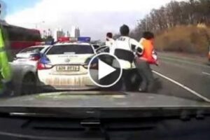 Police Caught A Speeding Idiot Using A Shovel
