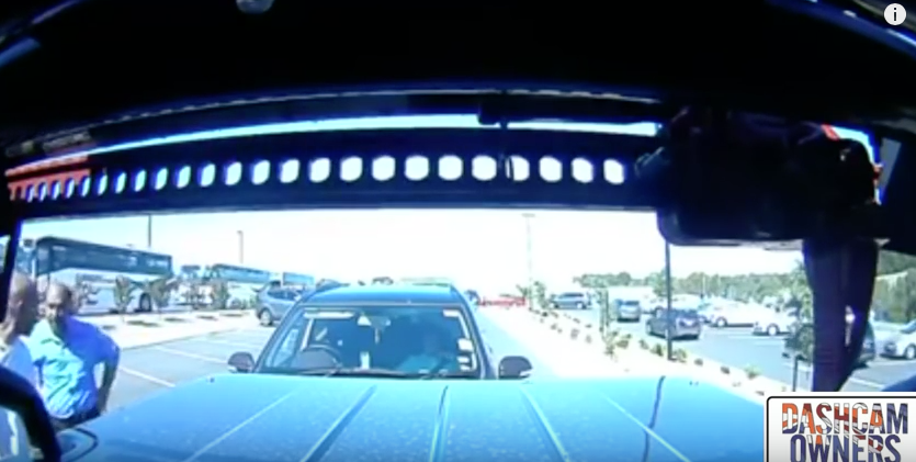 Driver caught lying on dash cam!