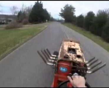 INSANE!!! Big Block Chevy Lawnmower Road Test!