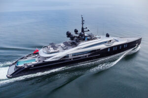 The gorgeous and modern OKTO Superyacht