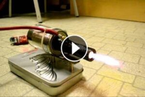 Homemade Electric Motor Jet Engine-Demo Version