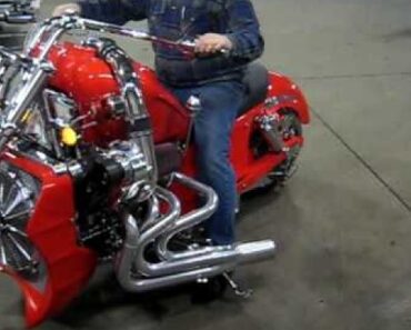 Check out Boss Hoss Concepts Fire Breathing Motorcycle!