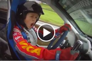 12-Year-Old Drifter Slays Tires with Complete Skill and Confidence!