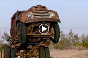 ’66 Year Old Truck With Supercharged Big Block V8 Is Sickly Unsafe And Awesome!