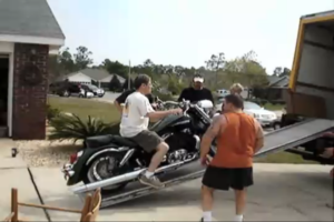 How NOT To Load Your Motorcycle – Loading Fail!