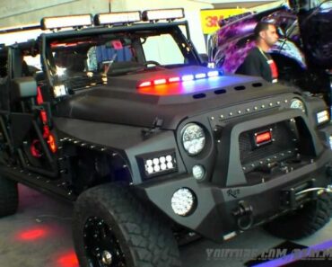 Call Of Duty Edition Jeep Wrangler Black Hawk Will Blow Your Mind!