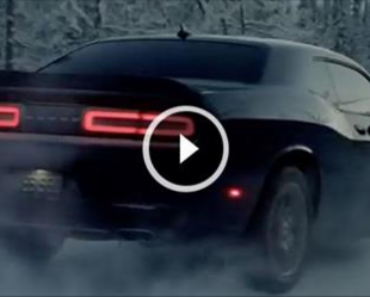 Dodge Shows Off AWD Challenger Ripping Apart The Alaskan Tundra!