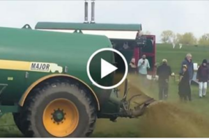 Angry Farmer Sprays Poop all Over Protestors Trespassing on his Land!