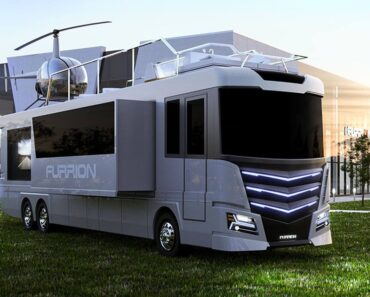 Ultimate RV: The Furrion Elysium Has A Hot Tub And A Retractable Helipad!
