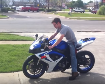 The Slowest Motorcycle Fail Ever Caught on Camera!