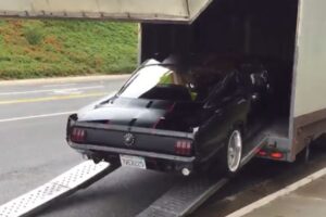 The Sound Of This ’65 Mustang Hitting A Trailer Will Hurt Your Soul!