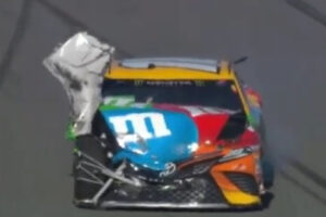 Kyle Busch calls out supplier after being knocked out of the Daytona 500!