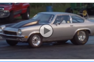 Pro Street Small Block 1972 Chevy Vega Hell of a Pass!