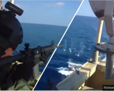 Shocking Video Shows Deadly Gunfight As Somali Pirates Try To Board Cargo Ship!