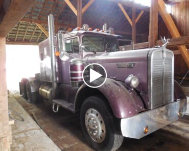 This Incredible Kenworth Truck Is An Awesome Barn Find That Tops All Other Finds!
