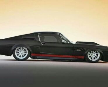 Unique 1968 Ford Mustang Fastback Black Mamba