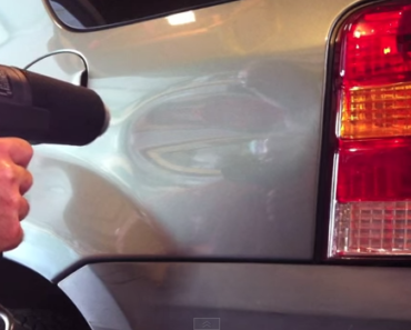 Paintless Dent Repair Using a Heat Gun and a Can of Compressed Gas Duster