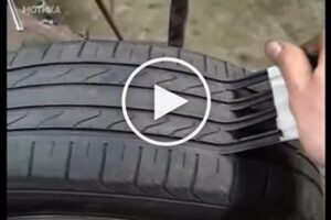 HOW TO REPAIR A BALD TIRE !!!
