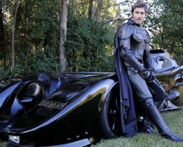Man Builds Batmobile & Becomes Real Life Superhero To Sick Children