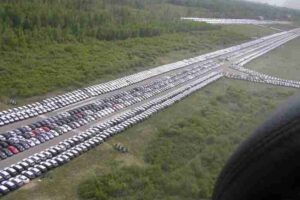 Where the World’s Unsold Cars Go To Die