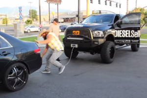 Diesel Dave Takes Revenge On Gasser Who Makes The Mistake Of Parking And Leaving His Car In…