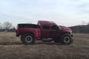 Chevy Truck Jump Fail!