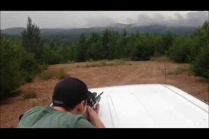 Watch This Shot – Dumb Guy Shoots His Own Truck!