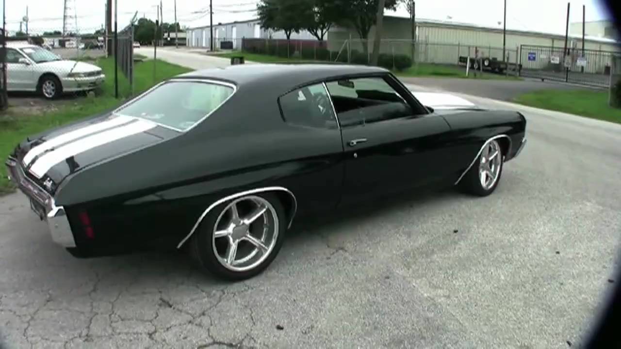 1970 Chevrolet Chevelle SS Clone - Warming up the tires!