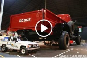 World’s Biggest Pickup Truck has a House Inside – “1950 Dodge Power Wagon”