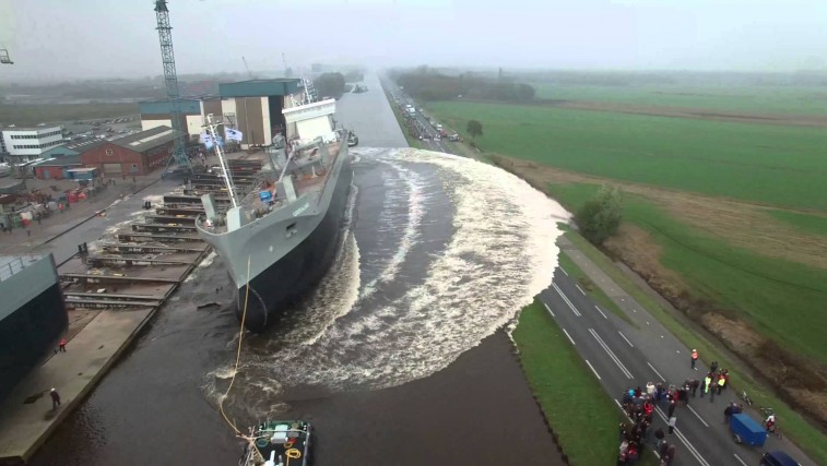 HUGE Ship Launches Are Incredibly Badass!
