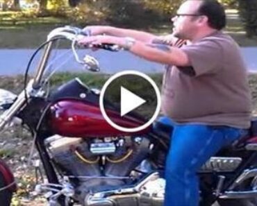 First Ride On A Harley Goes Horribly Wrong!