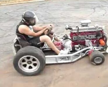 INSANE Go-Kart With 6-Cylinder Engine !