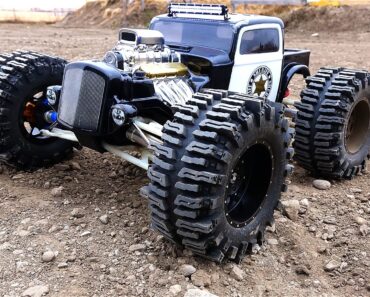 NEW SHERIFF IN TOWN – DUAL MOTOR HOT ROD RC CAR!