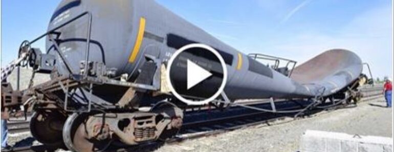 Imploding A Tanker Train Car For Fun – AWESOME!