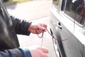 How to unlock a car with a string (this really works)!