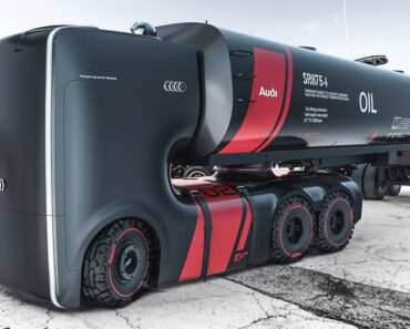 The New Audi Semi Truck is Straight out of the Future!