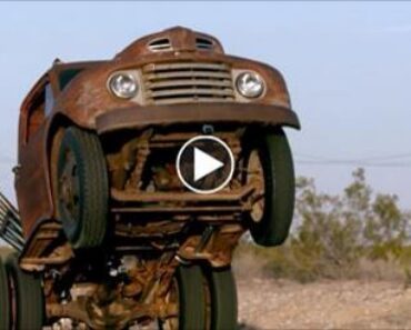 ’66 Year Old Truck With Supercharged Big Block V8 Is Sickly Unsafe And Awesome!