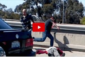 VIDEO Road Raging MUSLIM IDIOT Picks FIGHT With TEXAN – HUGE MISTAKE!!