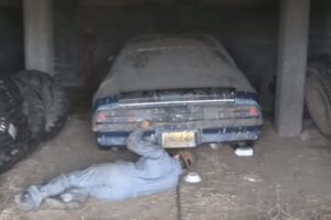 Camaro Comes Out Of The Barn After 21 Years And It Still Runs!