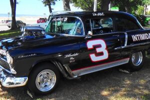 This ’55 Chevy Hot Rod Is A Badass “Dale Earnhardt” Edition Build! (VIDEO)