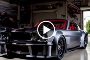 $1 Million; 1,000 HP “Vicious” 1965 Ford Mustang with Twin Turbos & A Supercharger!