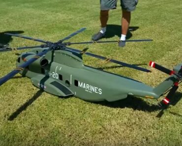 GIANT SCALE: CH-53D  47 lbs TURBINE (93,000 RPM) Marines 875-Size !