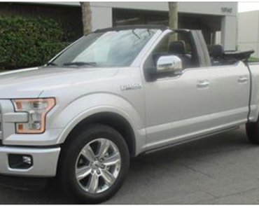 There’s Something Weird About Watching a Convertible F-150 Take Its Top Off!